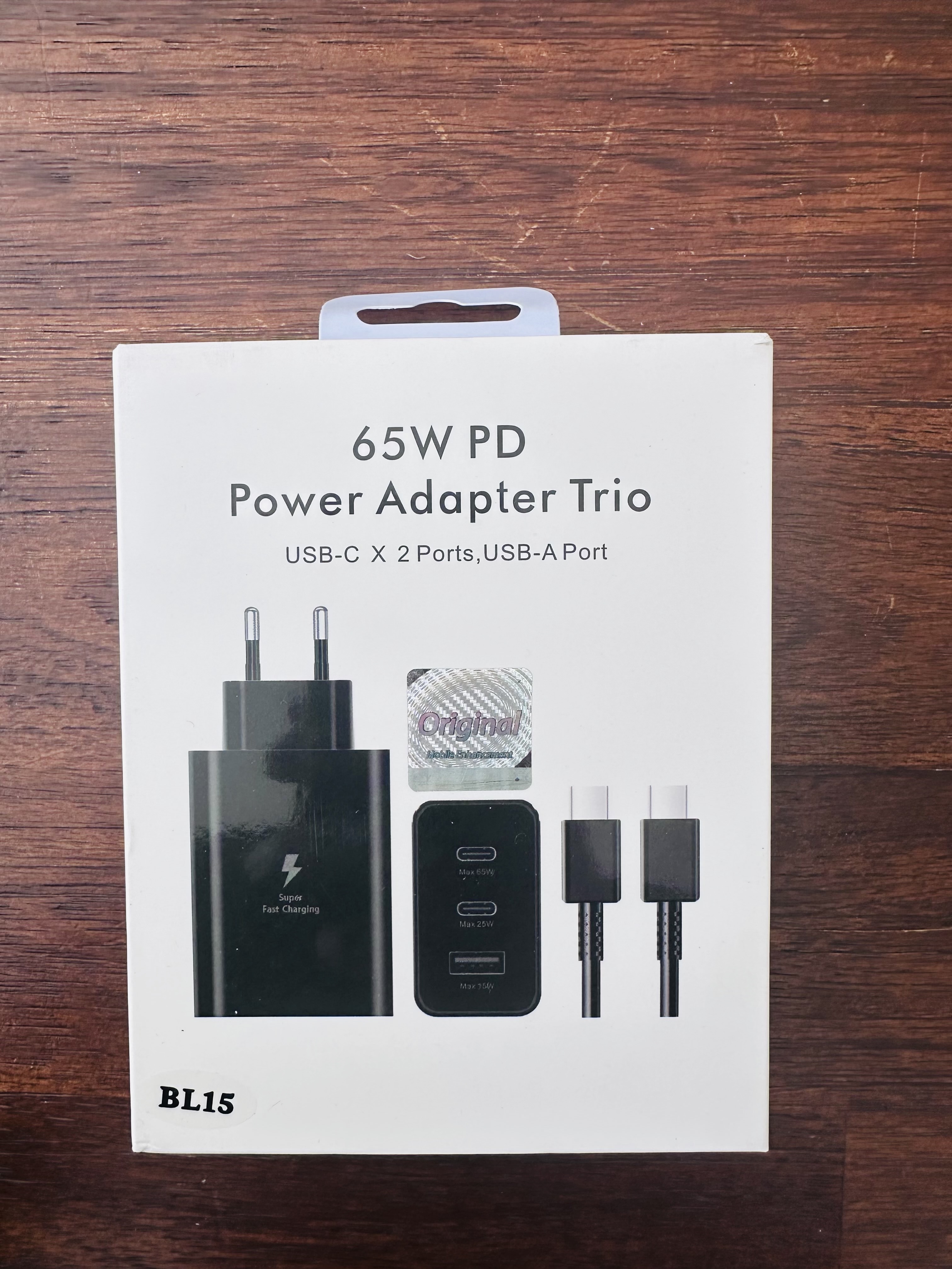 65W charger