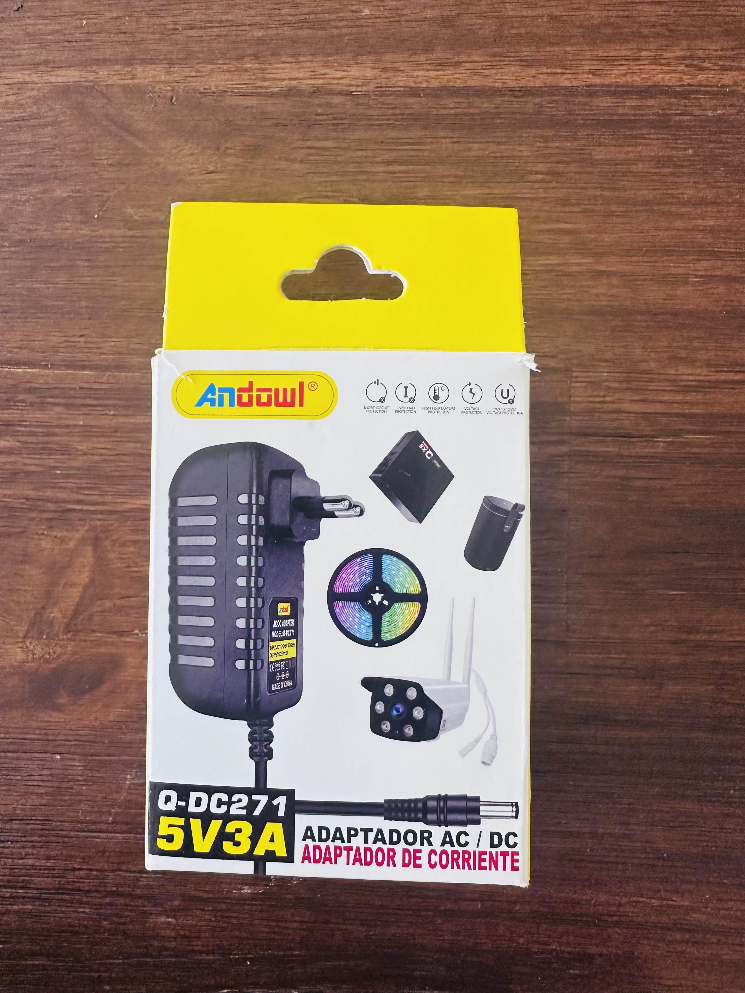 5V 3AMP, DC Adapter